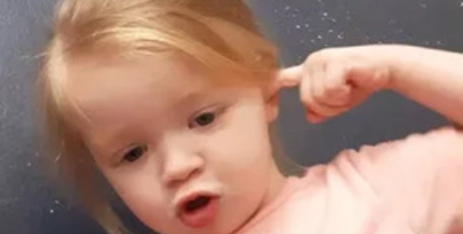 Ребенок, девочка, дочка, ухо, клещи,