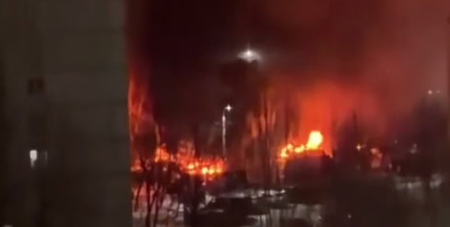 Пожар Волгоград был под атакой