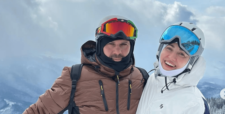 Соломия Витвицкая и Алексей Ситайло, жених Соломии Витвицкой, буковель, снег в горах, витвицкая выходит замуж