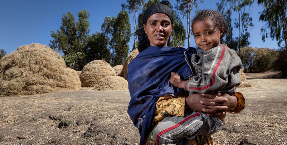 Ефіопія голод посуха продовольча криза Сомалі опади худобу напади тварини