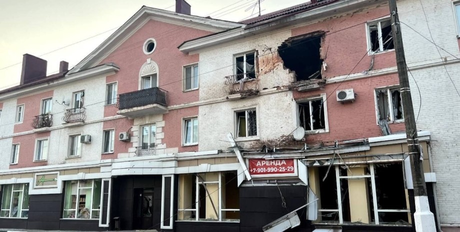 Au cours de la semaine des objets endommagés dans la région de Belgorod, il y en...