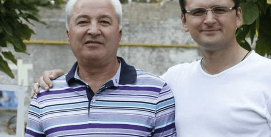 Дмитрий Кулеба со своим отцом Иваном Кулебой/Фото: Европейская правда