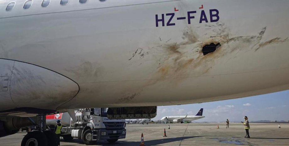 атака дронов, йемен, саудовская аравия, хуситы, авиалайнер