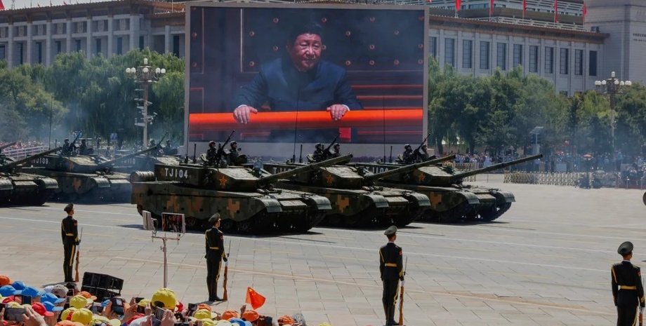 парад в пекине парад в пекине си цзиньпин