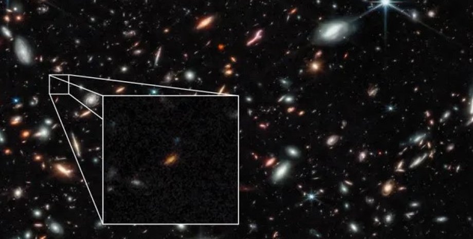 галактики,самые старые галактики, телескоп Джеймс Уэбб