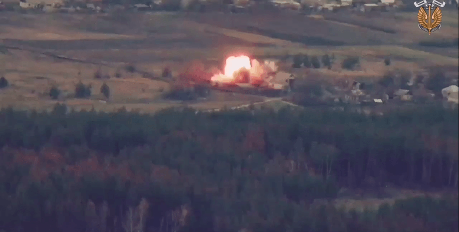 Вибух обстріл Діброва склад паливо ЗСУ удар артилерія