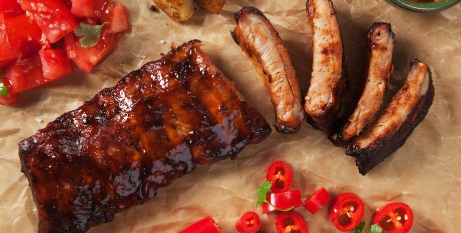 ребрышки ребрышки, рецепт ребрышки, вкусное блюдо