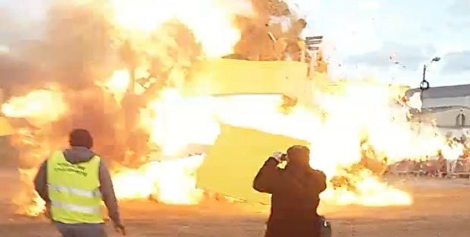 Взрыв в Вильепенте / Фото: Daily Star