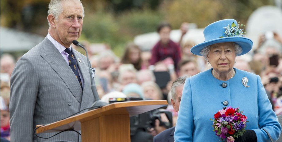 Принц Чарльз и Елизавета II