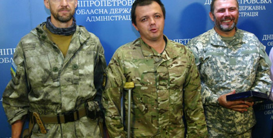 Андрей Тетерук, Семен Семенченко, Юрий Береза / Фото: euroradio.fm