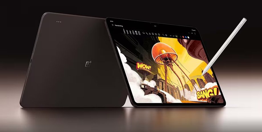 OnePlus Pad 4 планшет рендер