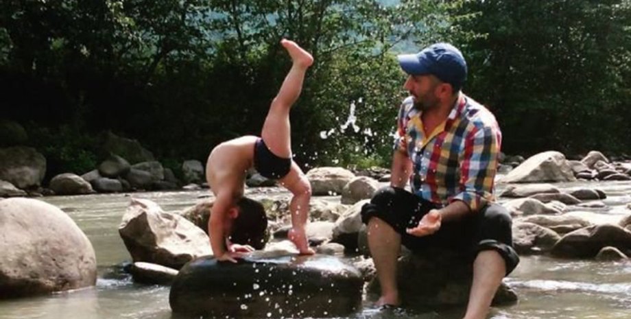 Арат Хоссейни с отцом / Фото: Instagram