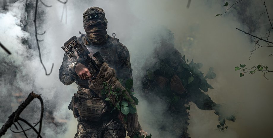 ВСУ, боец, воин, солдат, война, маскировка