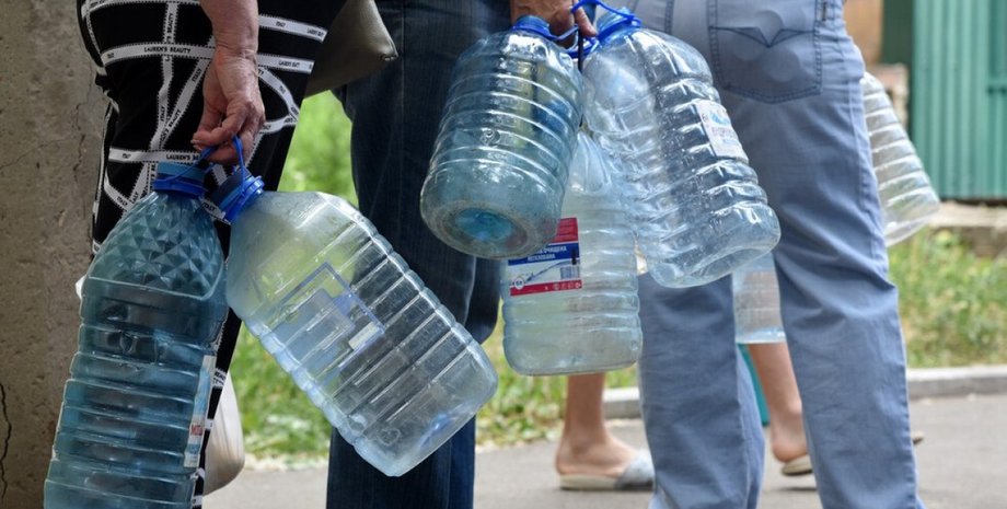 кризис с водой в Донецке