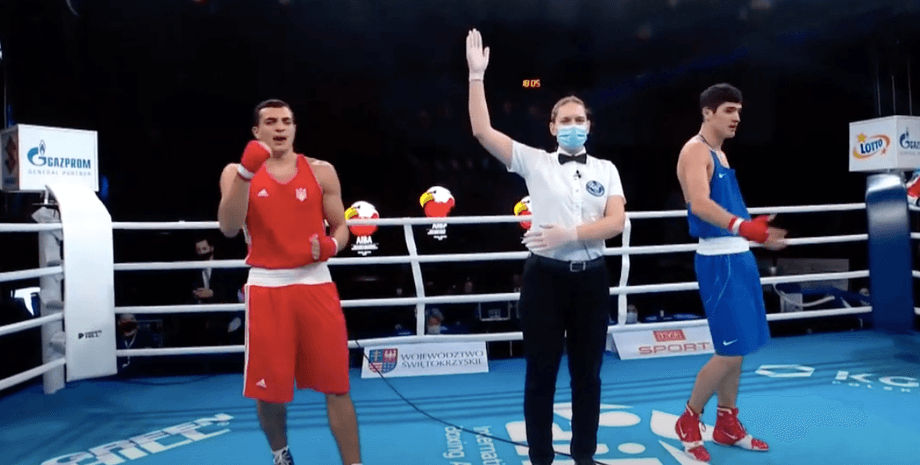 Юрий Захареев, чемпион, молодежный чемпионат мира по боксу, ринг, финал