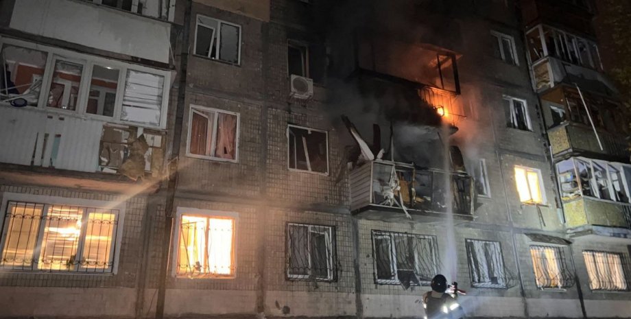 During air alarm, explosions were heard in at least 10 Ukrainian regions. The ni...