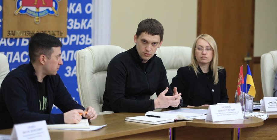 Глава Запорожской ОВА, Иван Федоров, Запорожский облсовет, фото