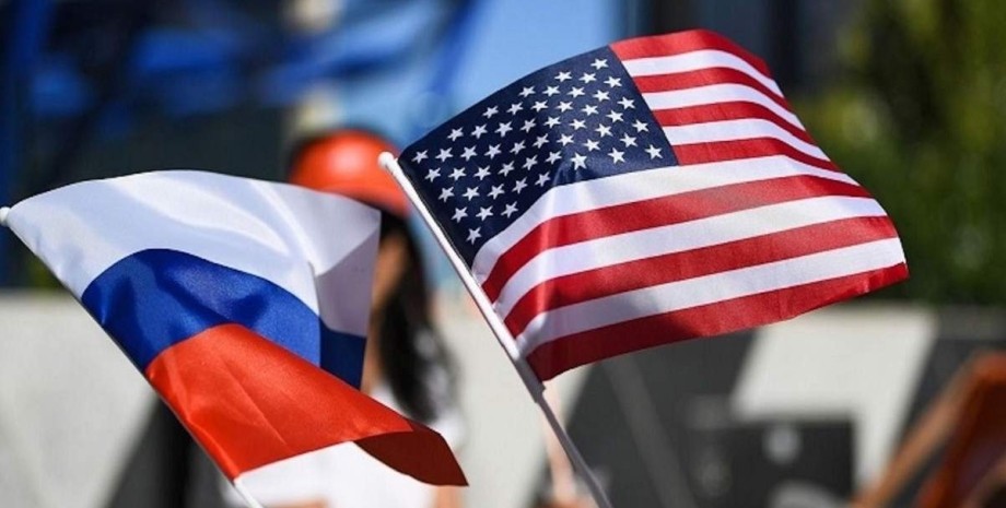США, россия, флаги сша и россии, сотрудничество сша россия
