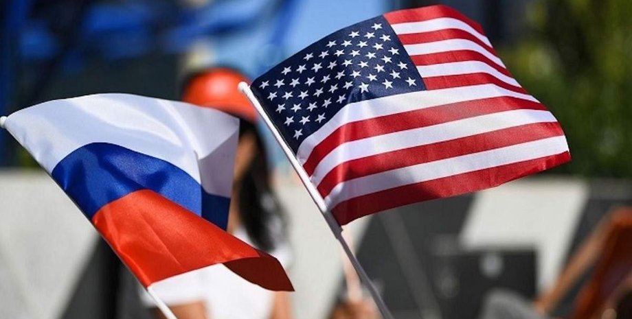 США, россия, флаги сша и россии, сотрудничество сша россия