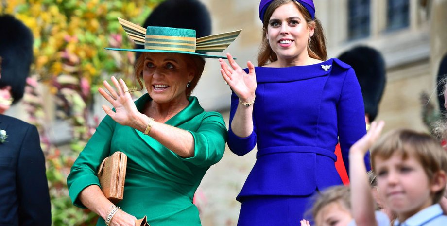 Сара Йоркская, принцесса Евгения, беременность, племянница короля Великобритании, сара фергюсон