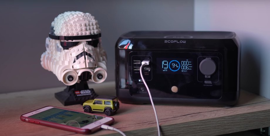 зарядная станция, EcoFlow, электростанция