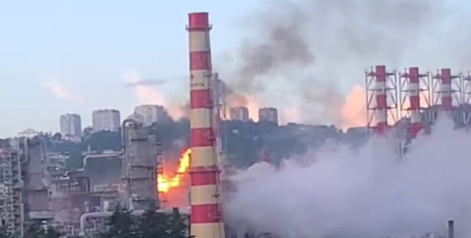 Атака БПЛА на Новороссийск