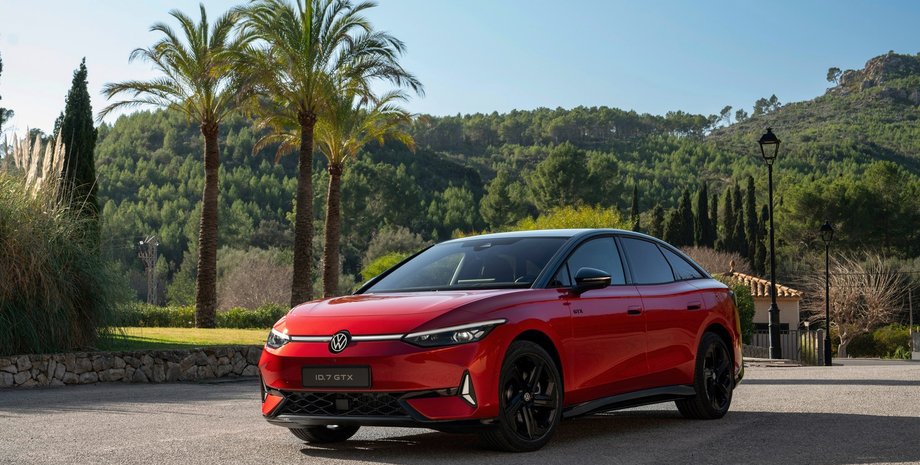Volkswagen ID.7 GTX, Volkswagen ID.7, новий Volkswagen ID.7, електромобіль Volkswagen