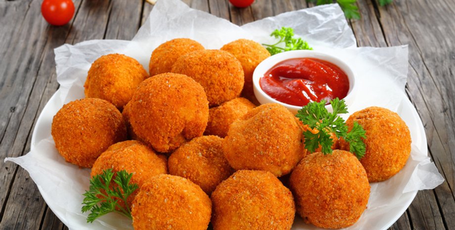 Тирокрокетес, горячая закуска, греческая кухня, блюда из сыра, рецепт закуски, блюда во фритюре