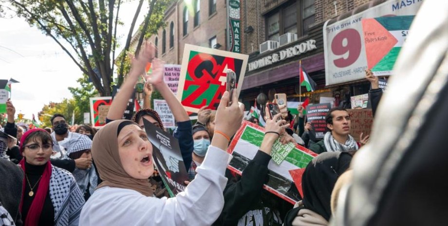 антиизраильский митинг