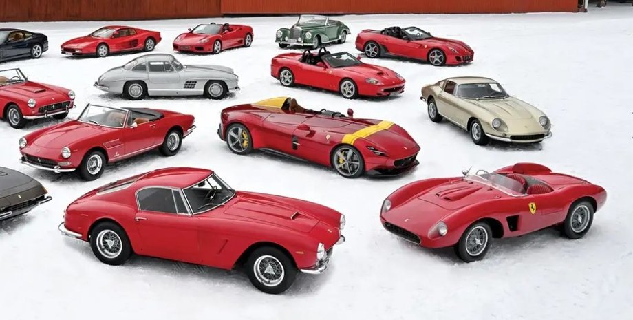 Авто, Автомобили, Раритетные авто, Коллекция, Аукцион, Ferrari, Mercedes-Benz, Фото, Италия, Швеция, Цены
