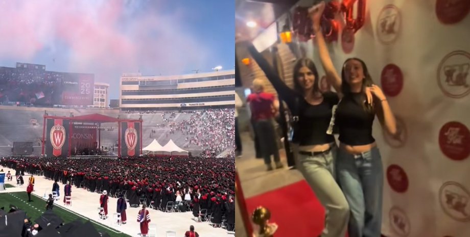 Выпускной близнецов, FaceTime, воссоединение семьи, семья на расстоянии, трогательное видео, брат и сестра