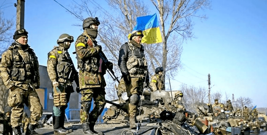 солдаты украины