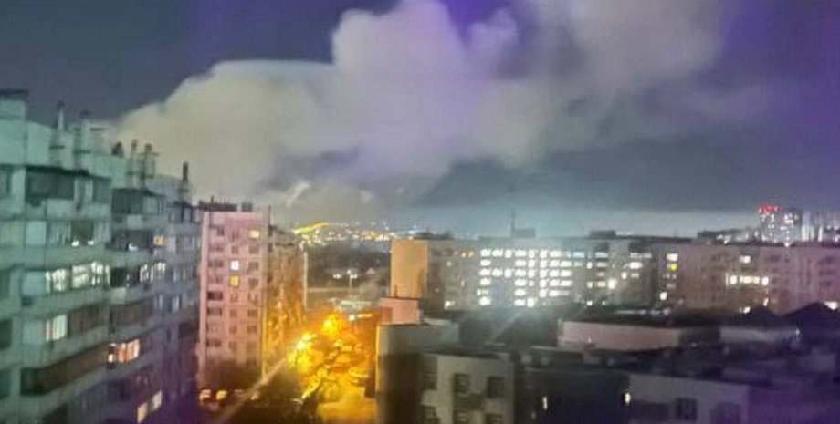 нічний удар по Бєлгороду