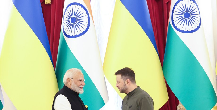 Індія, Україна, переговори, візит Моді в Україну, Нарендра Моді в Києві