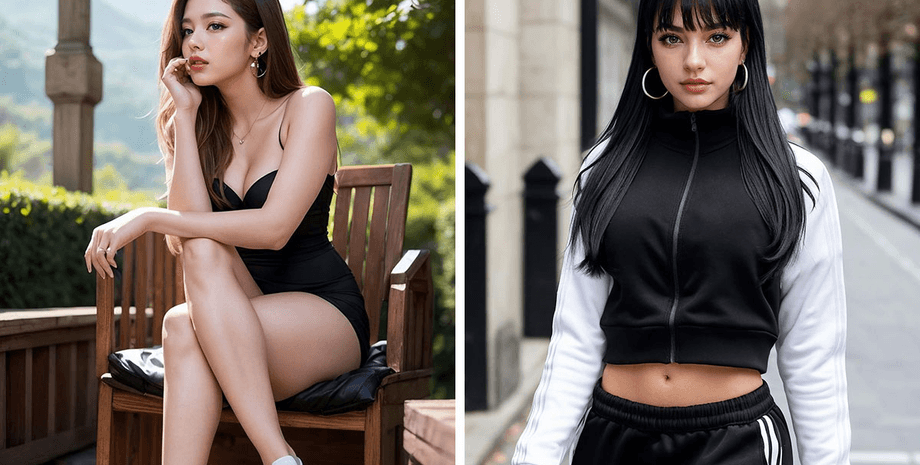 Девушки созданные с помощью ИИ, ИИ, искусственный интеллект, виртуальная девушка, ИИ-подружки, мужчины и женщины