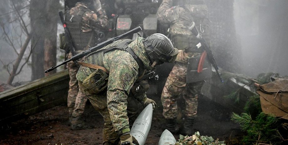 Российские войска, боеприпасы 155 мм