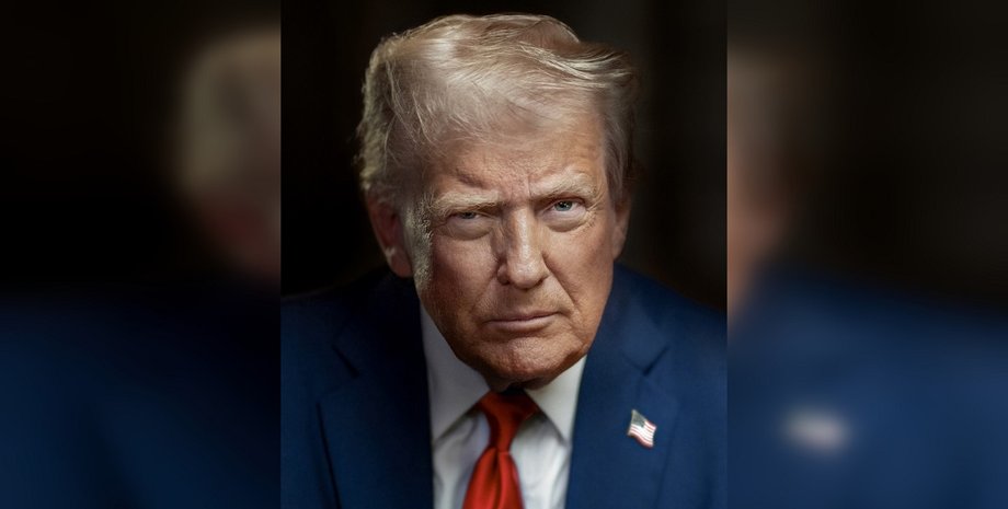 дональд трамп, официальный портрет