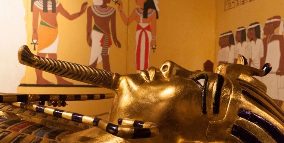 фараон Тутанхамон, саркофаг, фото