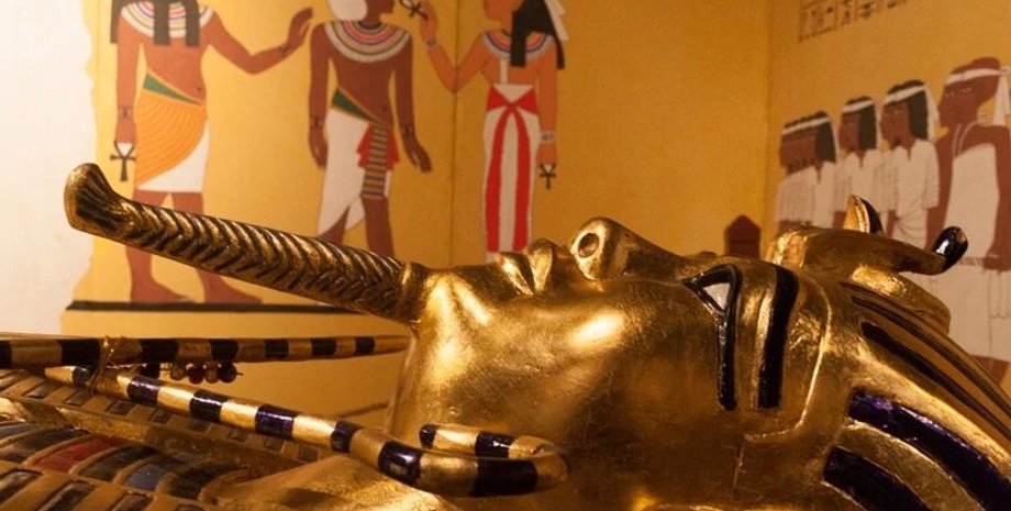 фараон Тутанхамон, саркофаг, фото