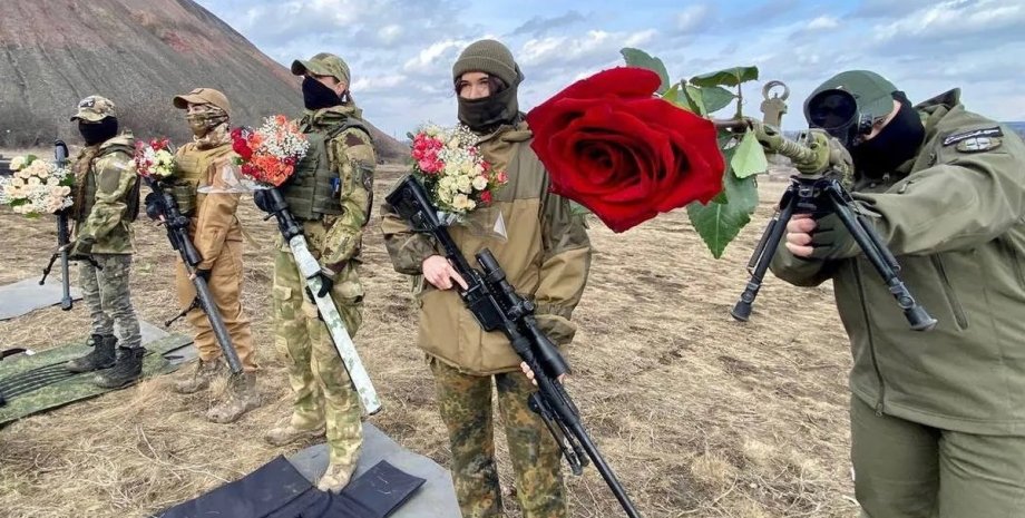 снайперы, женщины военные, ВС РФ