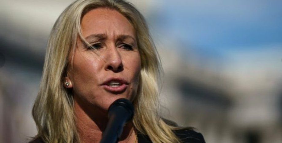 Марджори Тейлор Грин, соратница Трампа, республиканка Грин, взрывы в Крыму