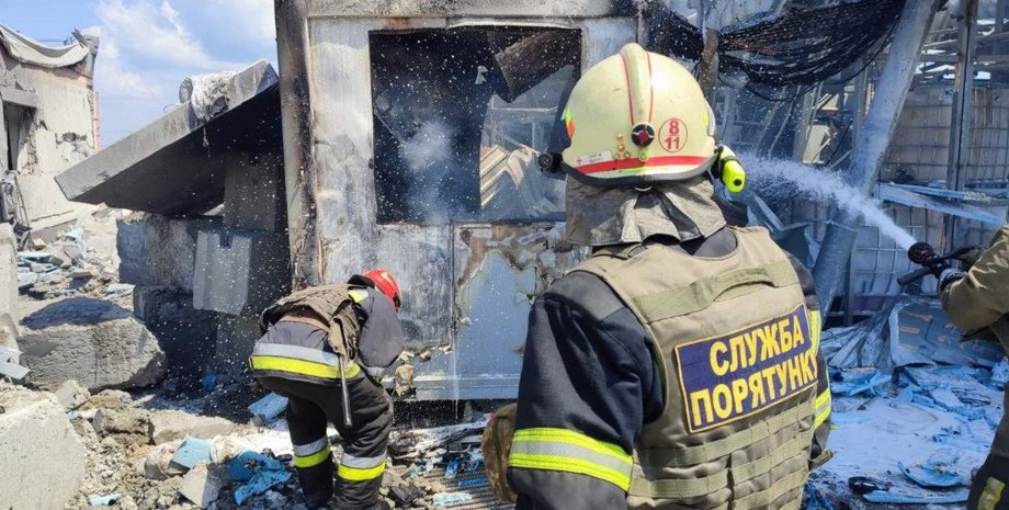 ГСЧС, Харьковская область, обстрел, Липцы, Волчанск, Малая Даниловка, война в Украине, фото