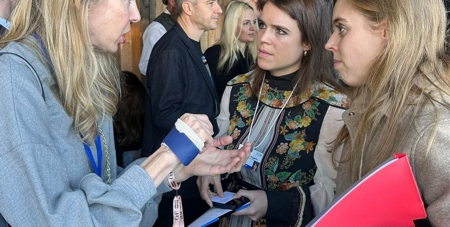 принцесса Евгения, принцесса Беатрис, Давос