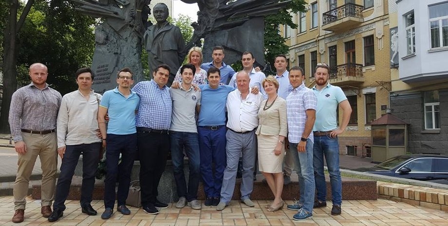 Актив политической силы Сакварелидзе / Фото: facebook.com/davit.sakvarelidze?fref=ts