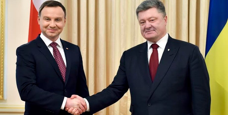Петр Порошенко и Анджей Дуда / Фото: Пресс-служба президента