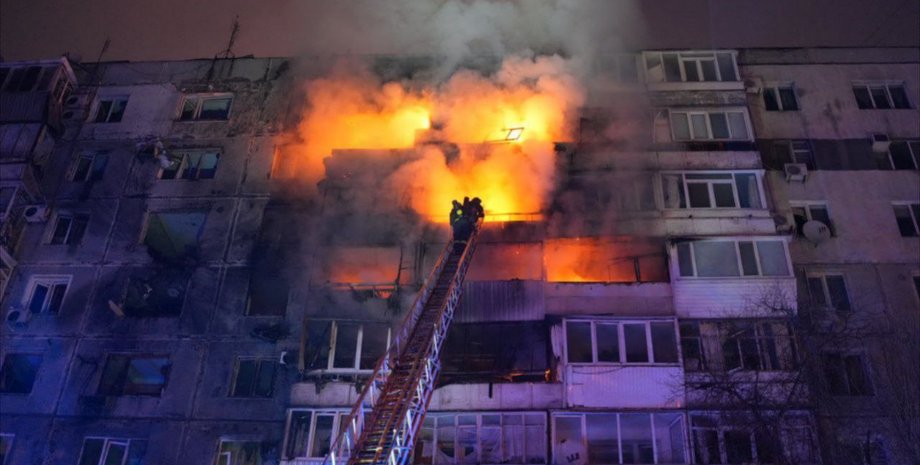 атака на Запорожье 16 декабря