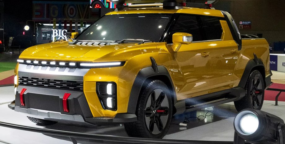 KG O100, SsangYong, електромобіль SsangYong, кросовер SsangYong, автомобілі KG