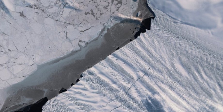 ледник, западная антарктида ледник