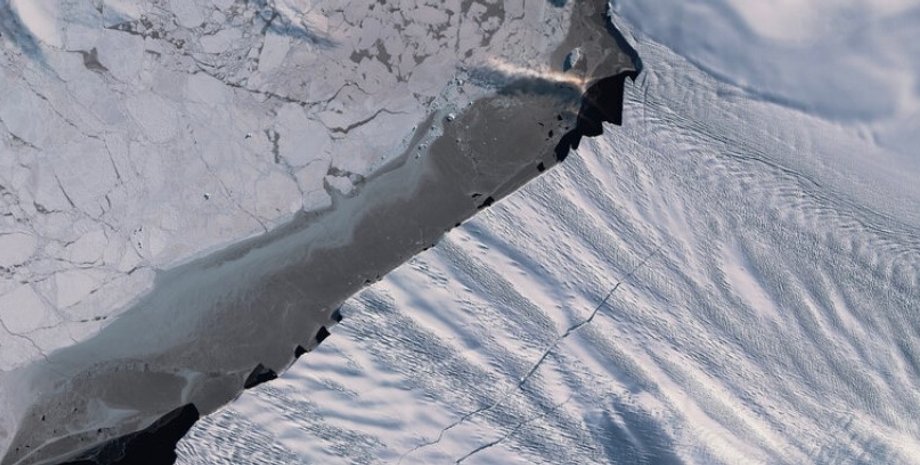 ледник, западная антарктида ледник