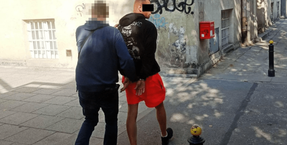 полиция задержание Польша нападение на украинцев Варшава